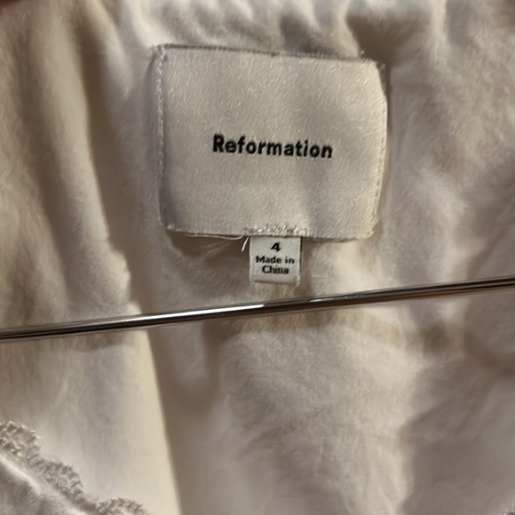 Reformation button down linen vest - Picture 3 of 4